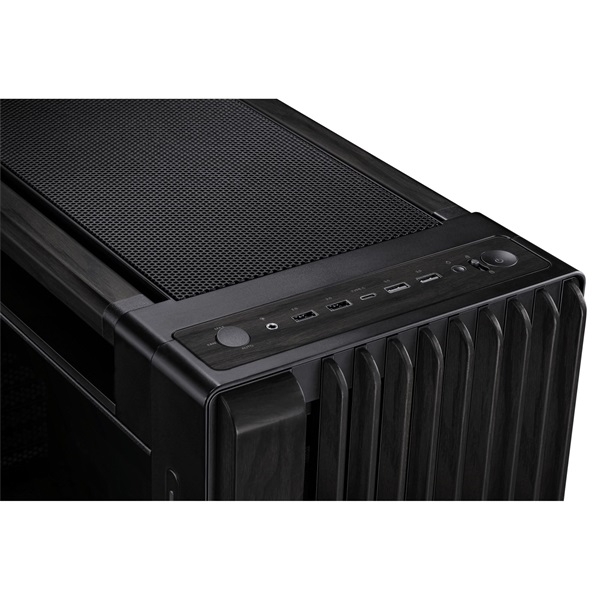 ASUS ProArt PA602 Wood TG fekete (táp nélküli) ablakos EATX ház