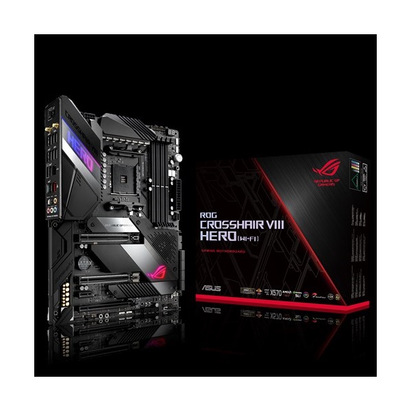 ASUS ROG CROSSHAIR VIII HERO (WI-FI) AMD X570 SocketAM4 ATX alaplap