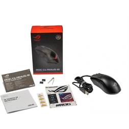 ASUS ROG Gladius III fekete gamer egér
