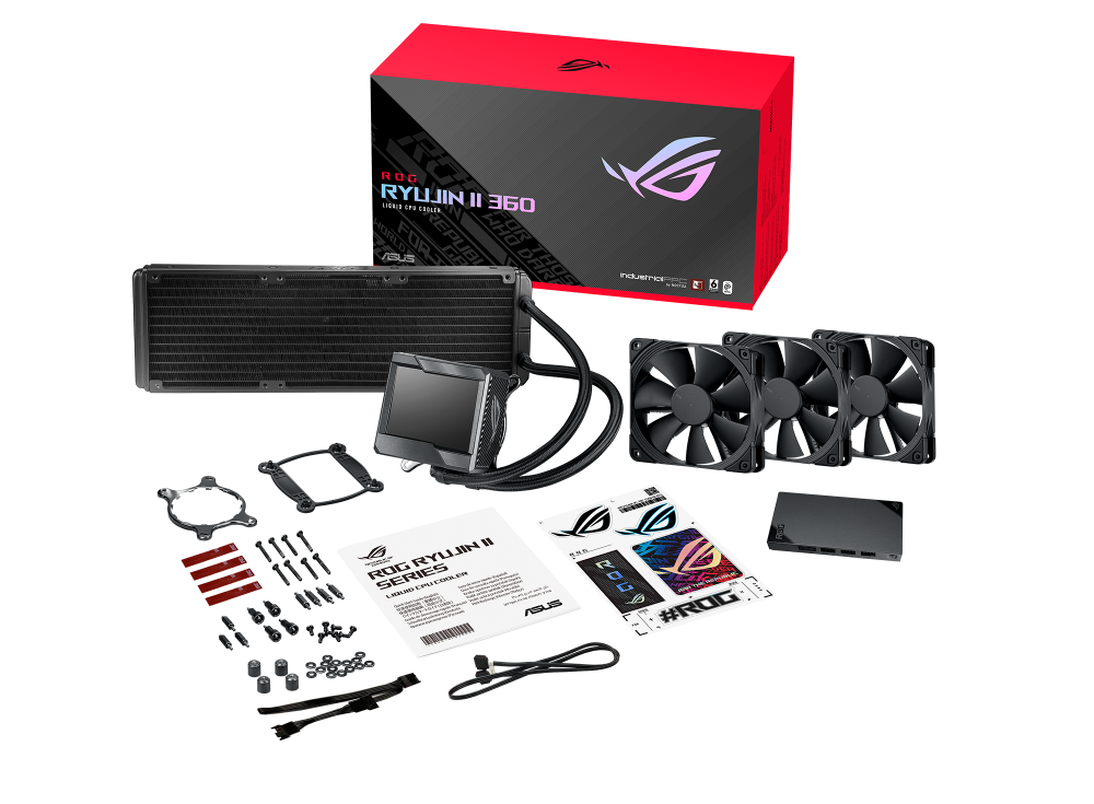 ASUS ROG RYUJIN II 360 vízhűtéses processzorhűtő