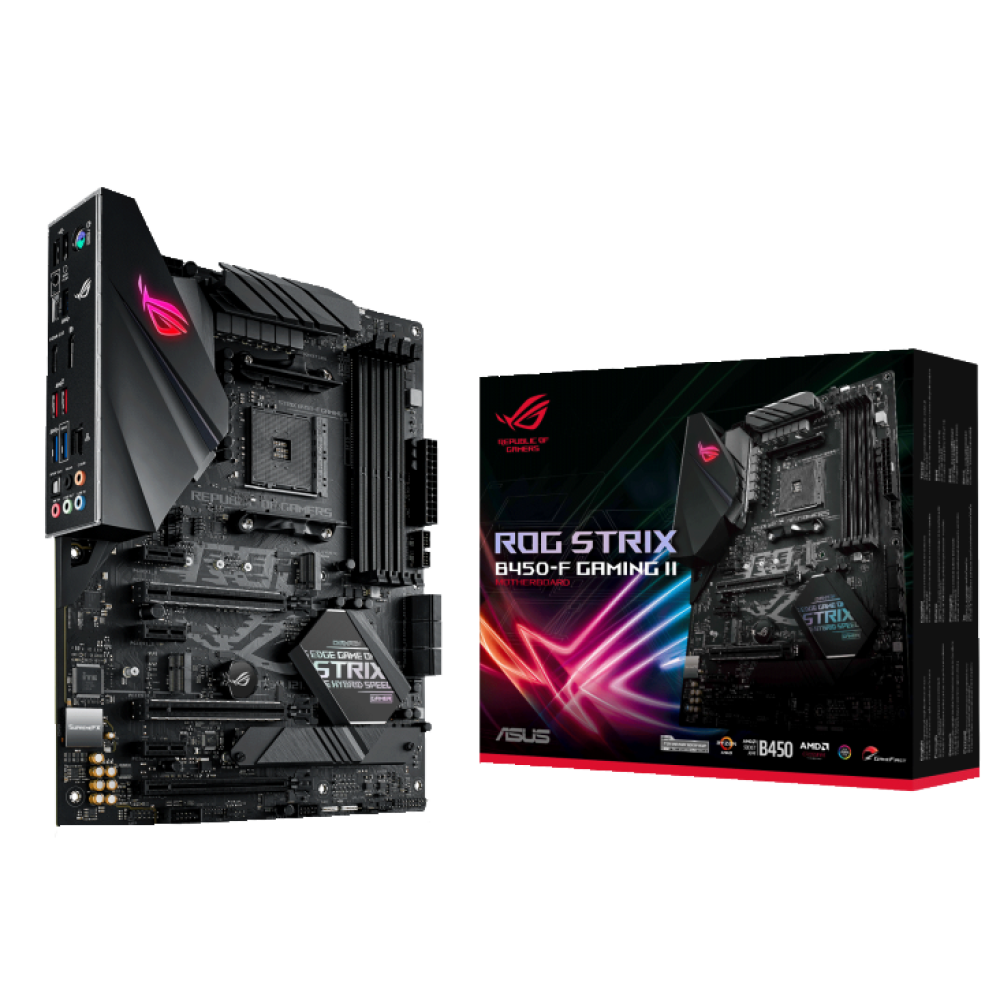 ASUS ROG STRIX B450-F GAMING II AMD B450 SocketAM4 ATX alaplap