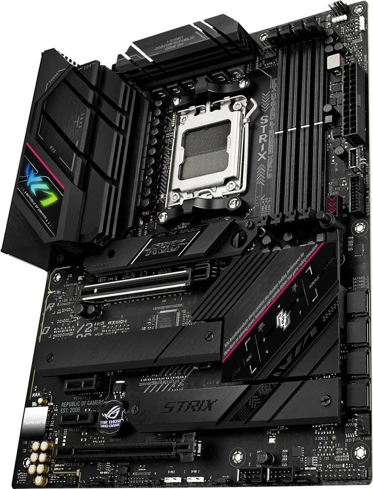 ASUS ROG STRIX B650E-F GAMING WIFI AMD B650 AM5 ATX alaplap DEMO
