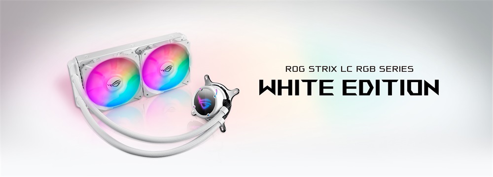 ASUS ROG STRIX LC 240 RGB White Edition vízhűtéses processzorhűtő