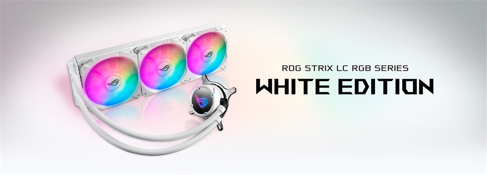 ASUS ROG STRIX LC 360 RGB White Edition vízhűtéses processzorhűtő