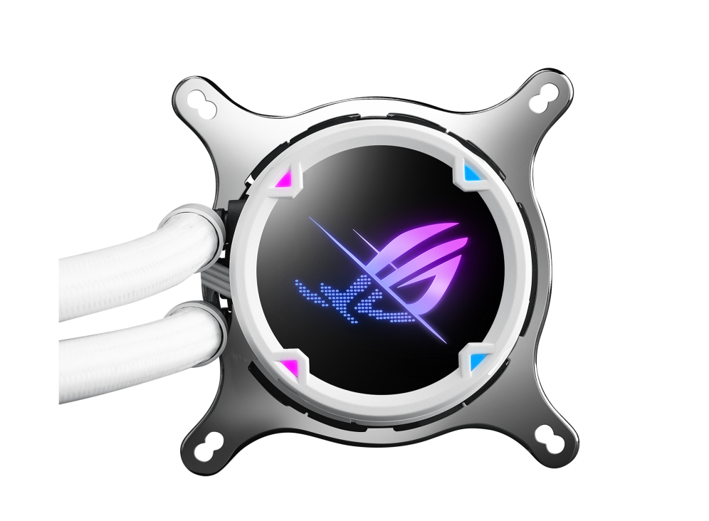 ASUS ROG STRIX LC II 240 ARGB 120mm fehér vízhűtéses processzor hűtő