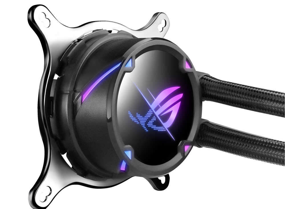 ASUS ROG STRIX LC II 240 ARGB 120mm fekete vízhűtéses processzorhűtő