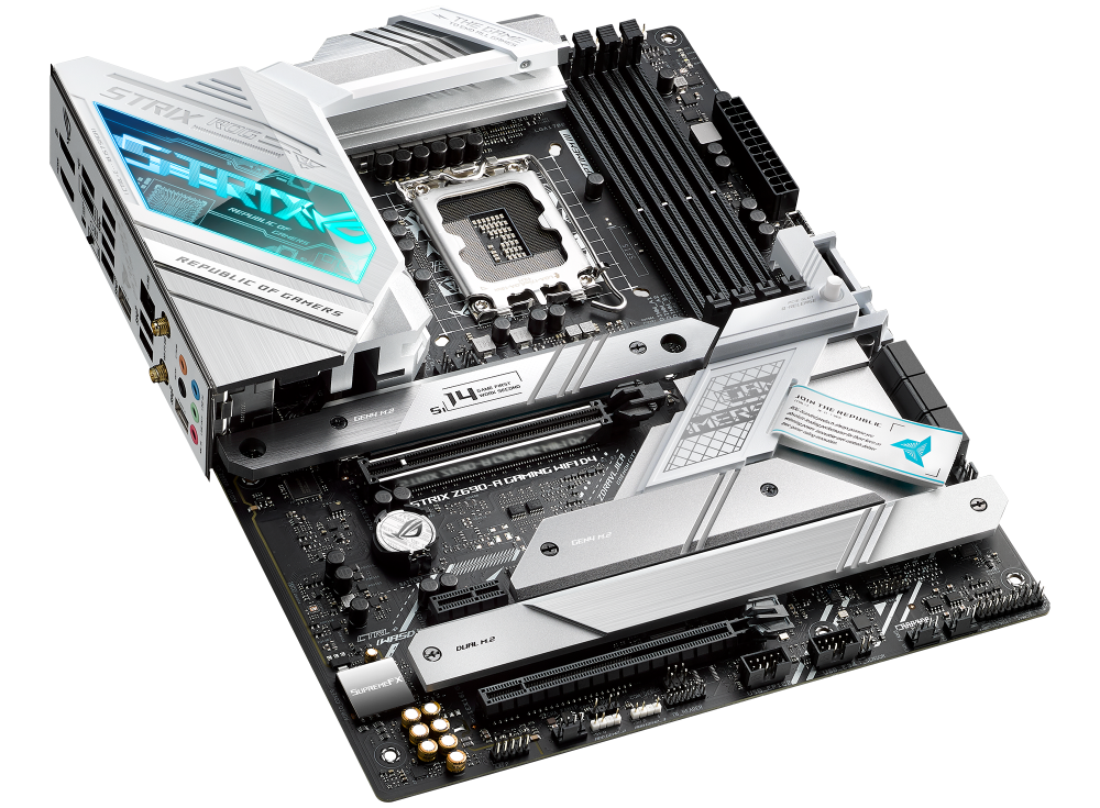 ASUS ROG STRIX Z690-A GAMING WIFI D4 Intel Z690 LGA1700 ATX alaplap