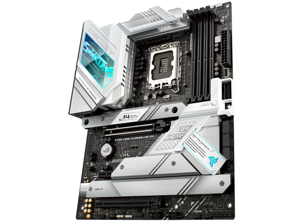 ASUS ROG STRIX Z690-A GAMING WIFI D4 Intel Z690 LGA1700 ATX alaplap