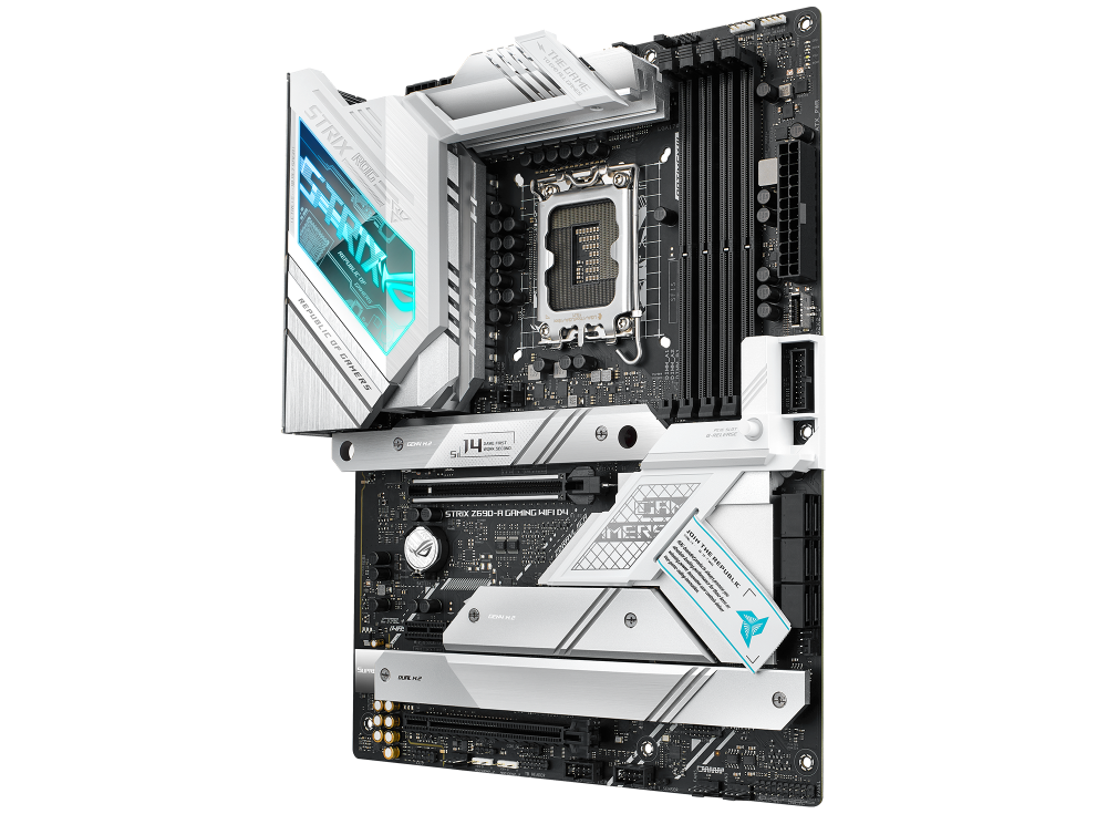 ASUS ROG STRIX Z690-A GAMING WIFI D4 Intel Z690 LGA1700 ATX alaplap