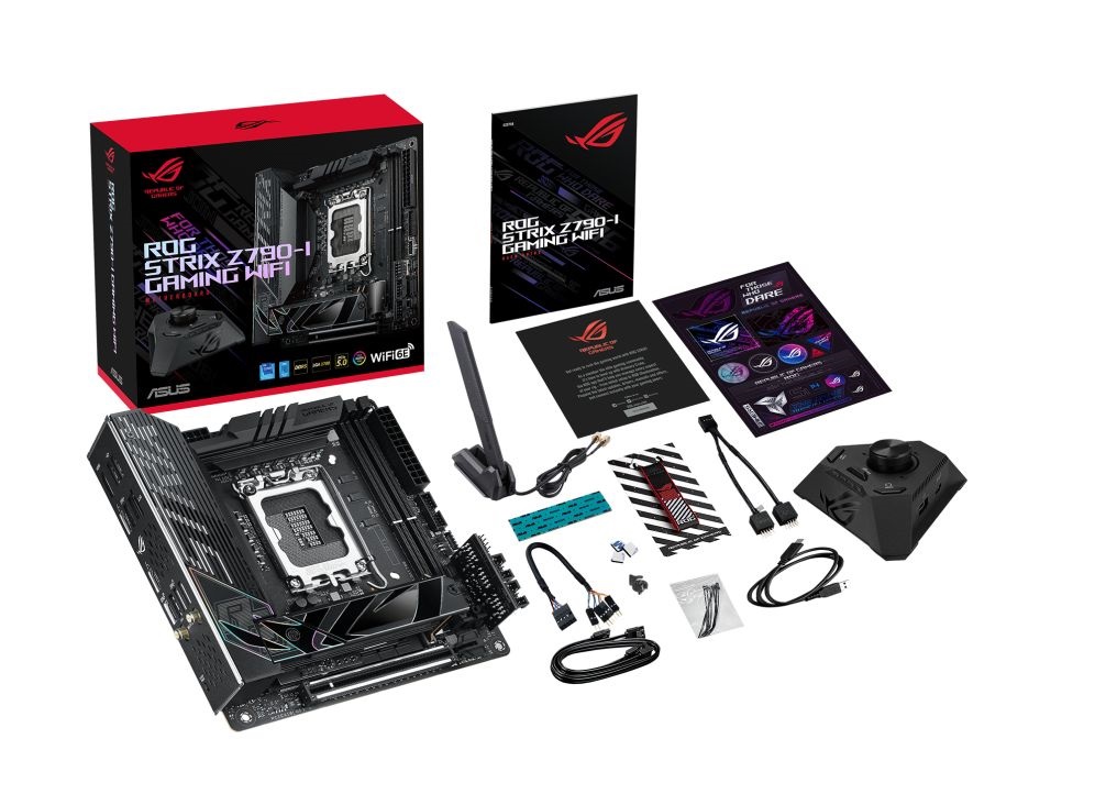 ASUS ROG STRIX Z790-I GAMING WIFI Intel Z790 LGA1700 mini-ITX alaplap