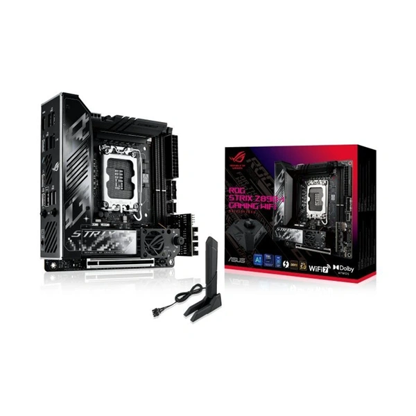 ASUS ROG STRIX Z890-I Wi-Fi Intel Z890 LGA1851 mini-ITX alaplap