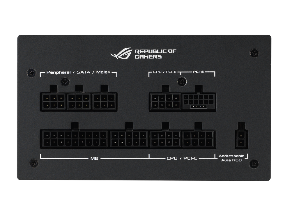 ASUS ROG Strix 850W 80+ Gold Aura Edition 13,5 cm ventilátorral ATX tápegység