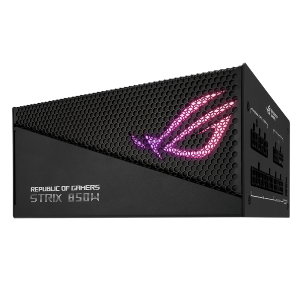 ASUS ROG Strix 850W 80+ Gold Aura Edition 13,5 cm ventilátorral ATX tápegység