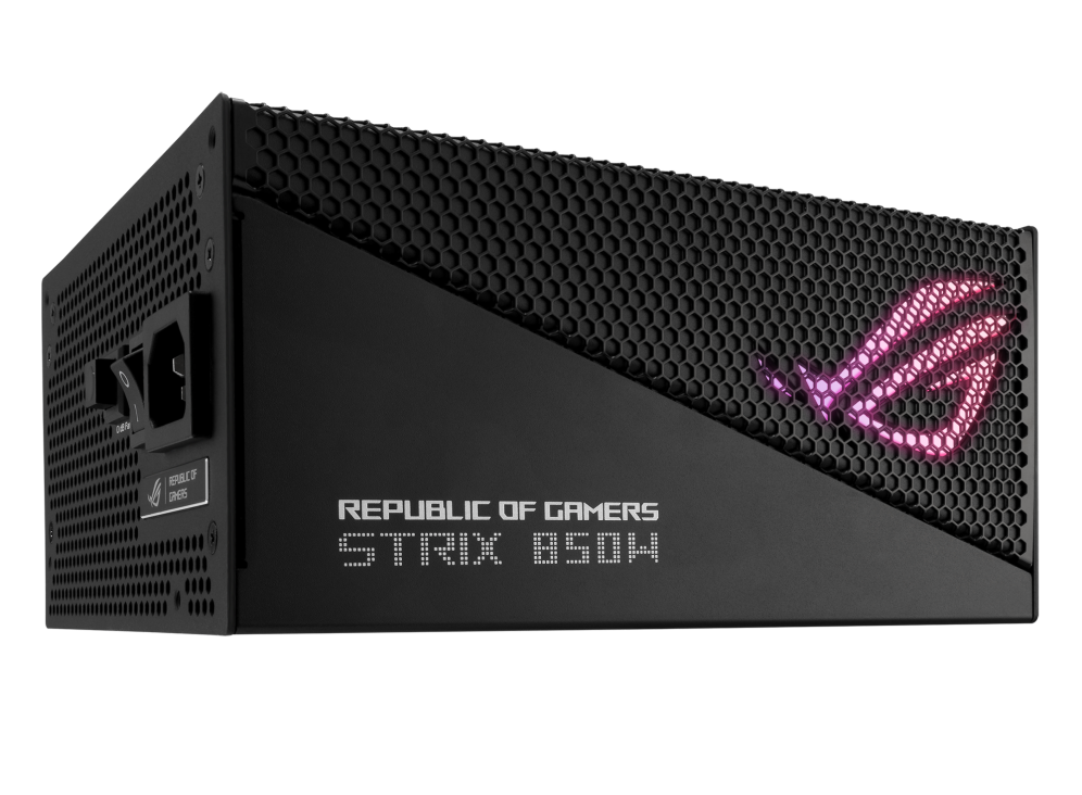ASUS ROG Strix 850W 80+ Gold Aura Edition 13,5 cm ventilátorral ATX tápegység