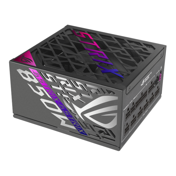 ASUS ROG Strix 850W 80+ Platinum ventillátorral moduláris tápegység