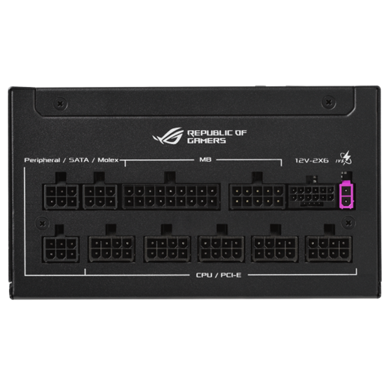 ASUS ROG Strix 850W 80+ Platinum ventillátorral moduláris tápegység