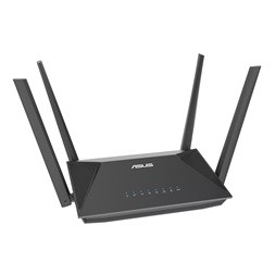 ASUS RT-AX52 (AX1800) 574+1201Mbps fekete vezeték nélküli router (Újszerű)