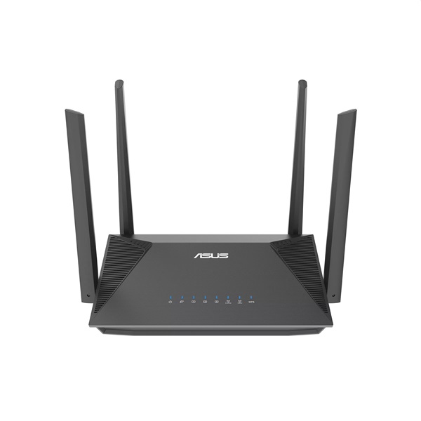 ASUS RT-AX52 (AX1800) 574+1201Mbps fekete vezeték nélküli router (Újszerű)