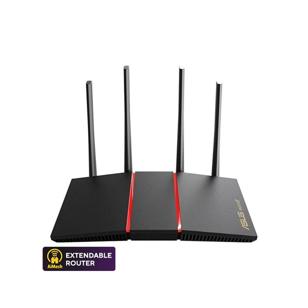 ASUS RT-AX55/EU/UK Vezeték nélküli 1800Mbps Router