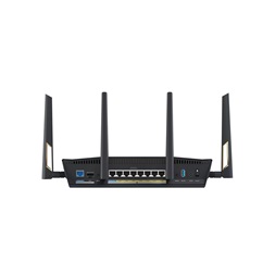ASUS RT-BE88U 1376+5764Mbps fekete vezeték nélküli router
