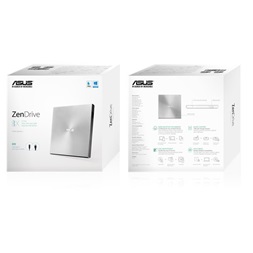 ASUS SDRW-08U9M-U/SIL/G/AS USB ezüst DVD író