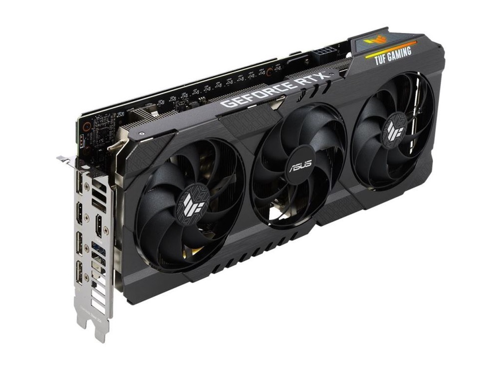 ASUS TUF-RTX3060TI-O8G-GAMING nVidia 8GB GDDR6 256bit PCIe videokártya