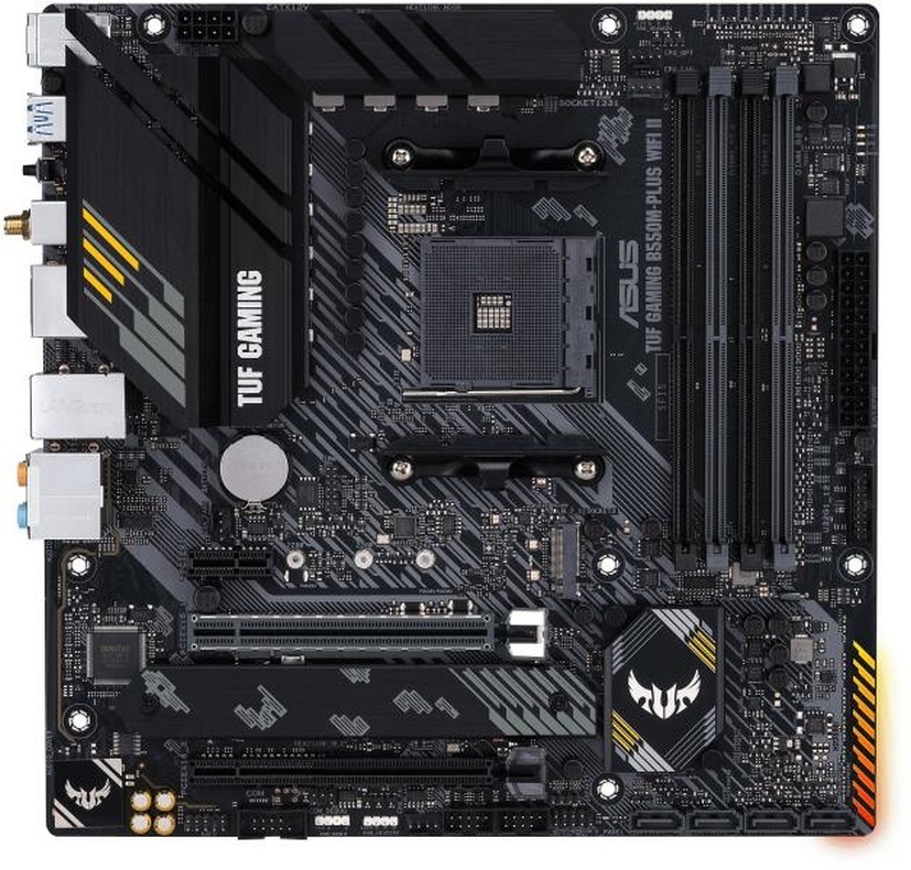 ASUS TUF GAMING B550M-PLUS WIFI II AMD B550 SocketAM4 mATX alaplap