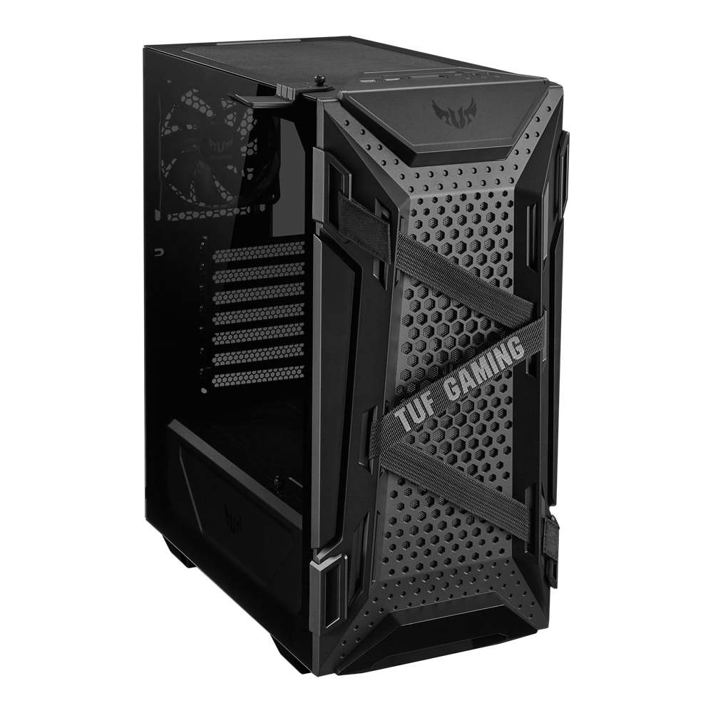 ASUS TUF GAMING GT301 Fekete (Táp nélküli) ablakos ATX ház