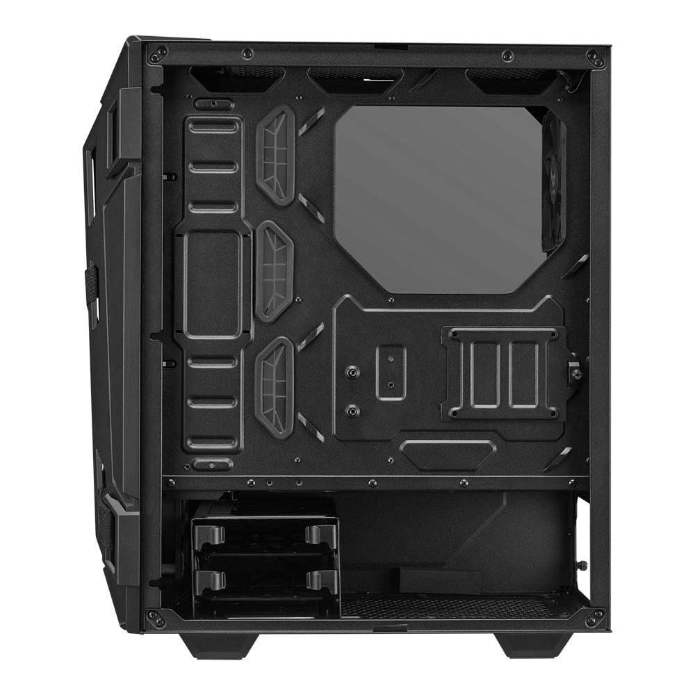 ASUS TUF GAMING GT301 Fekete (Táp nélküli) ablakos ATX ház