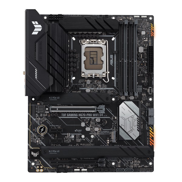 ASUS TUF GAMING H670-PRO WIFI D4 Intel H670 LGA1700 ATX alaplap