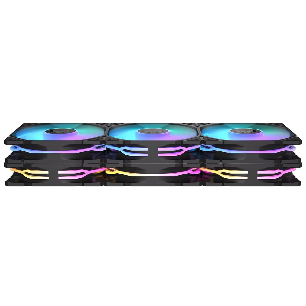 ASUS TUF GAMING TR120 FAN ARGB REVERSE fekete 3IN1 ventilátor