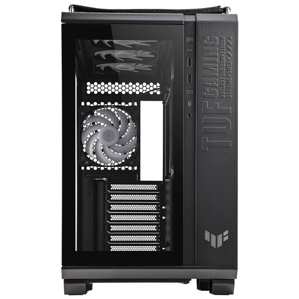 ASUS TUF Gaming GT502 PLUS fekete (táp nélküli) ablakos ATX ház (Újszerű)