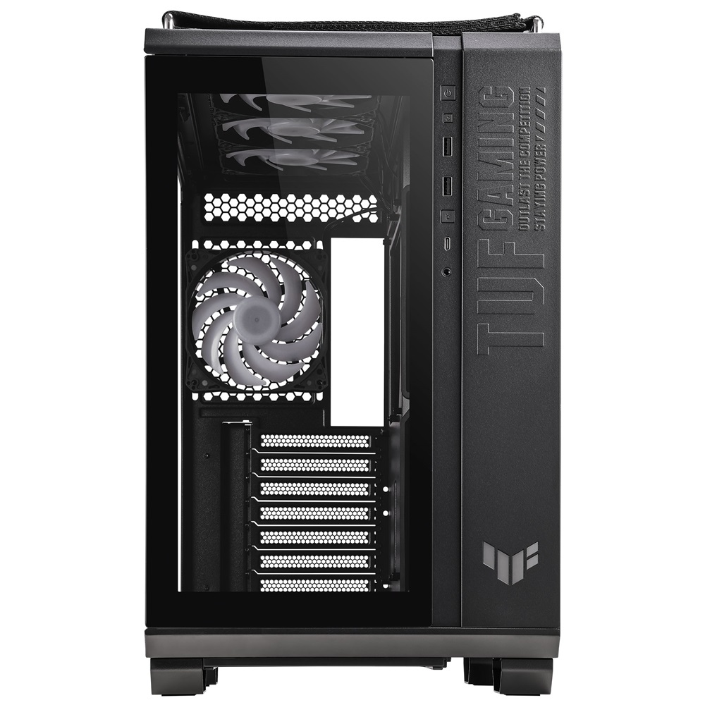 ASUS TUF Gaming GT502 PLUS fekete (táp nélküli) ablakos ATX ház (Újszerű)