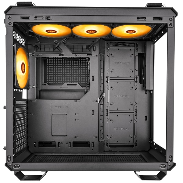 ASUS TUF Gaming GT502 PLUS fekete (táp nélküli) ablakos ATX ház (Újszerű)