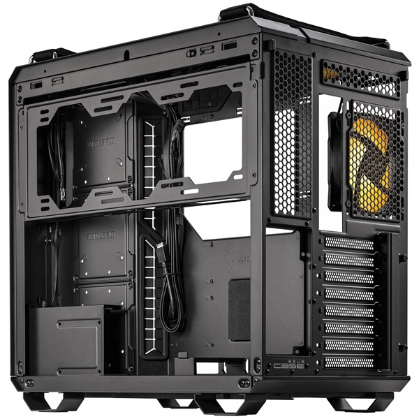 ASUS TUF Gaming GT502 PLUS fekete (táp nélküli) ablakos ATX ház (Újszerű)