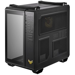 ASUS TUF Gaming GT502 PLUS fekete (táp nélküli) ablakos ATX ház (Újszerű)