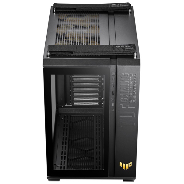 ASUS TUF Gaming GT502 PLUS fekete (táp nélküli) ablakos ATX ház (Újszerű)