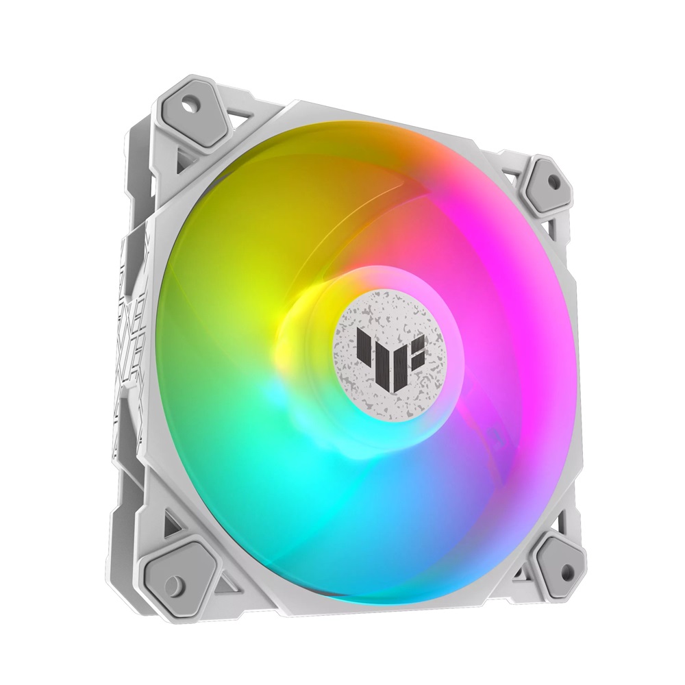 ASUS TUF Gaming TF120 120mm PWM ARGB fehér ventilátor