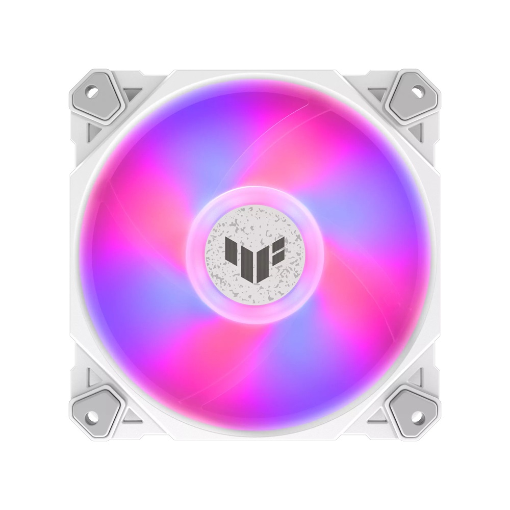 ASUS TUF Gaming TF120 120mm PWM ARGB fehér ventilátor