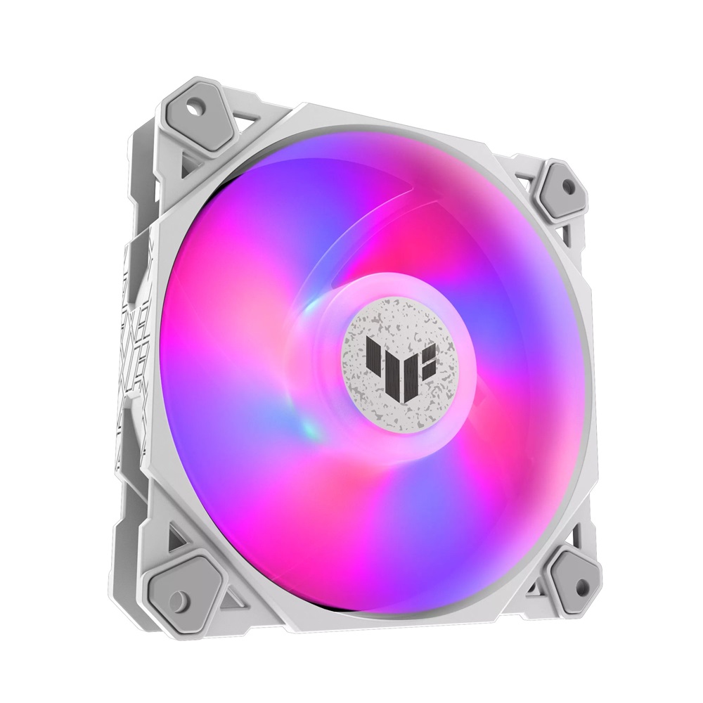 ASUS TUF Gaming TF120 120mm PWM ARGB fehér ventilátor