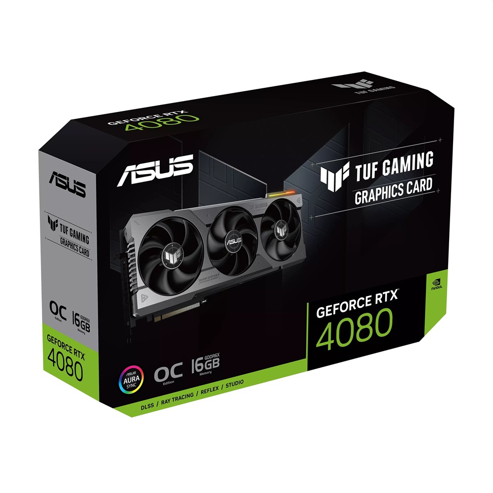 ASUS TUF-RTX4080-O16G-GAMING nVidia 16GB GDDR6X 256bit PCIe videókártya