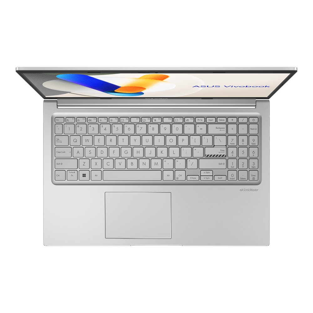 ASUS VivoBook X1504ZA-BQ794W 15,6"FHD/Intel Core i3-1315U/8GB/512GB/Int.VGA/Win11/ezüst laptop
