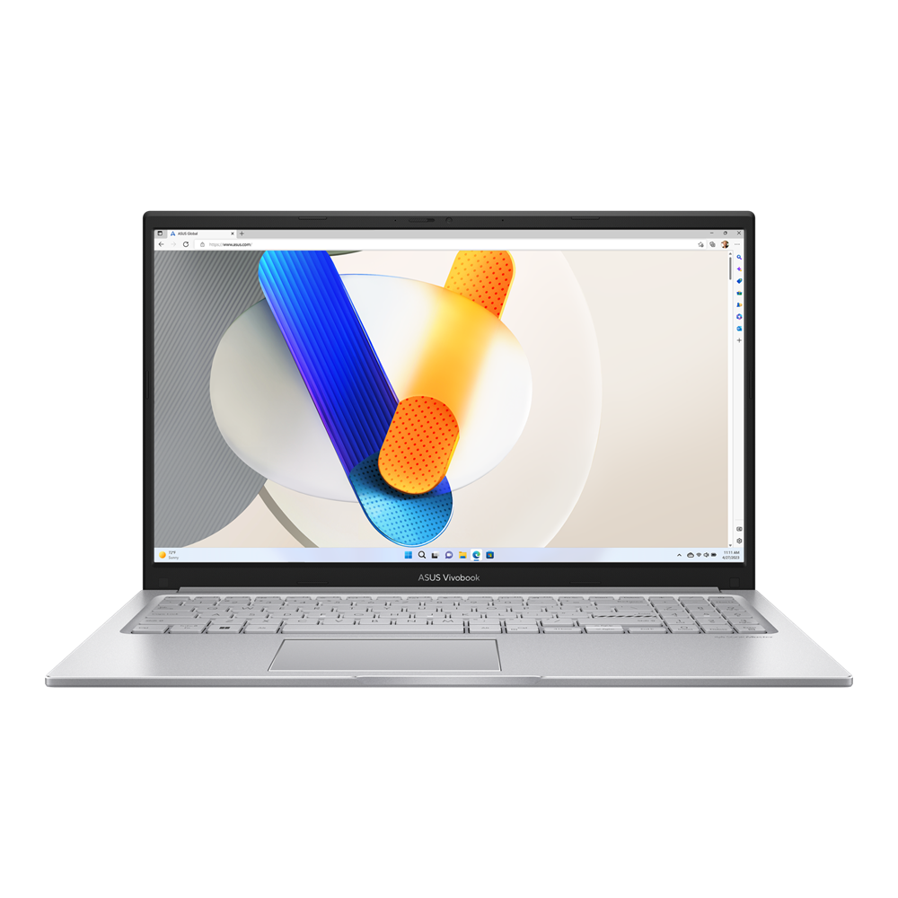 ASUS VivoBook X1504ZA-BQ794W 15,6"FHD/Intel Core i3-1315U/8GB/512GB/Int.VGA/Win11/ezüst laptop