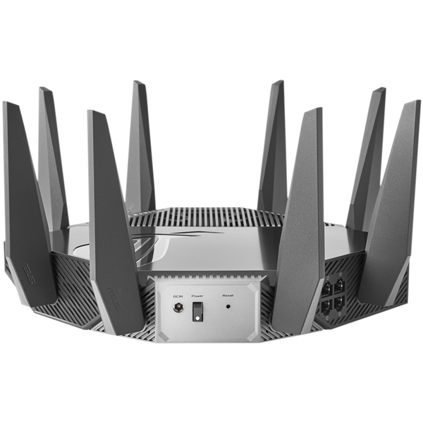 ASUS Wireless Router Tri Band AX11000 1xWAN(1Gbps) + 1xWAN/LAN(2.5Gbps) + 4xLAN(1Gbps), ROG RAPTURE GT-AXE11000