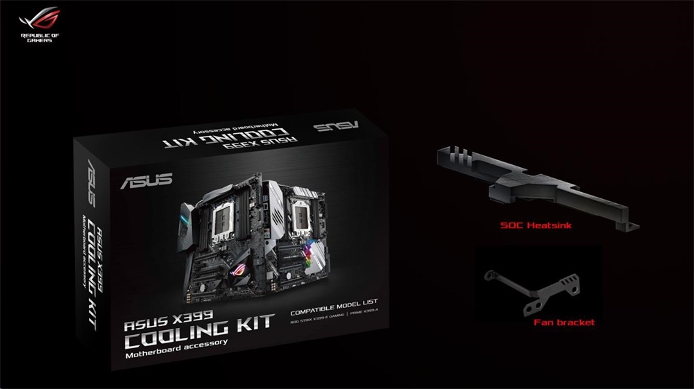 ASUS X399 Cooling Kit