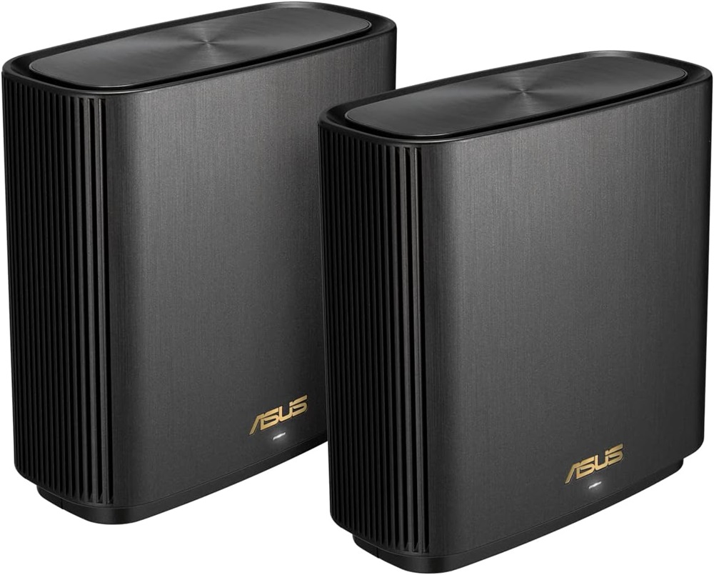 ASUS ZenWifi AX7800 Mesh XT9 V2 2-PK fekete vezeték nélküli router