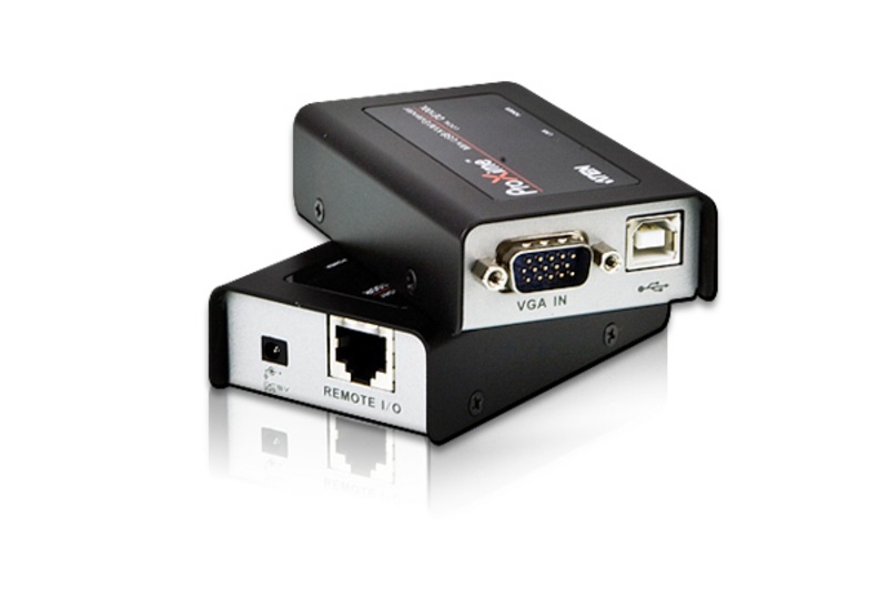 ATEN CE100 MINI USB KVM jeltovábbító