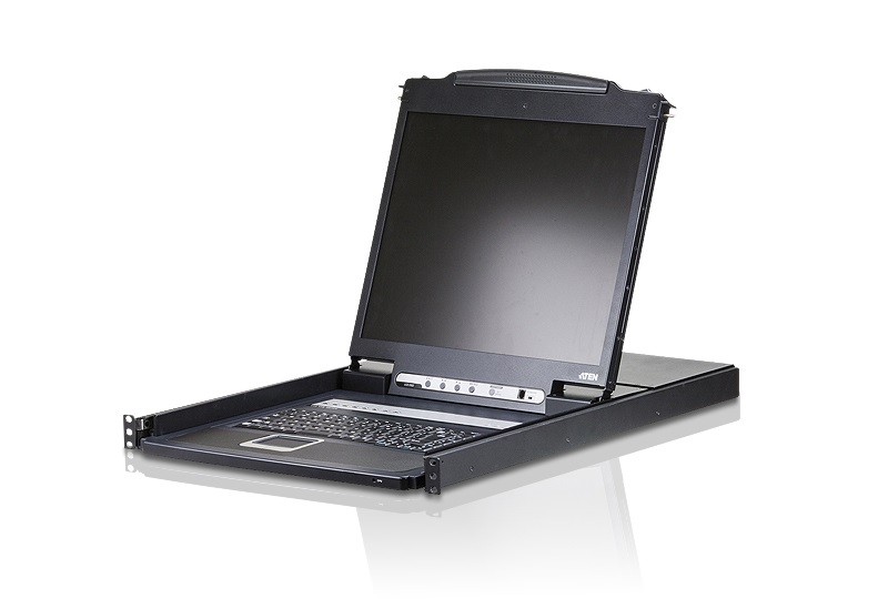 ATEN CL1308N-ATA-AG LCD 19" KVM Konzol  + 8PC Switch