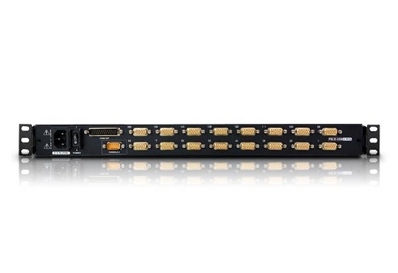 ATEN CL5716M-ATA-AG LCD 17" KVM Konzol  + 16PC Switch