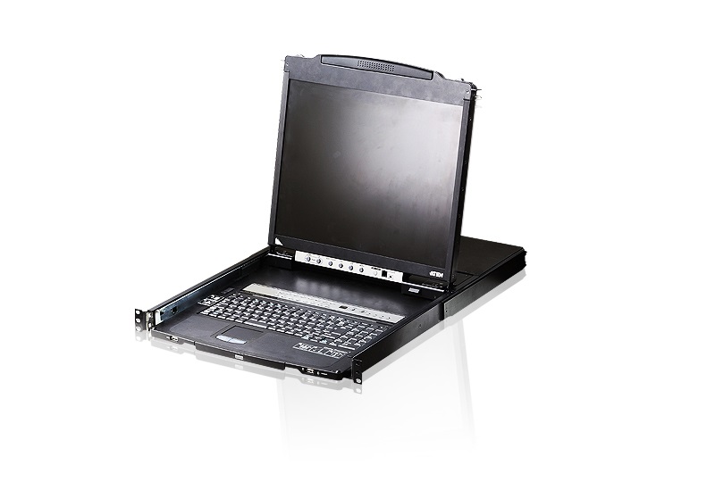 ATEN CL5808N-ATA-AG LCD 19" KVM Konzol + 8PC Switch